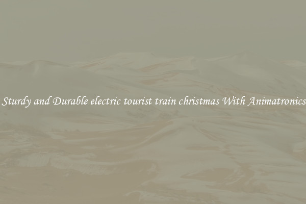Sturdy and Durable electric tourist train christmas With Animatronics