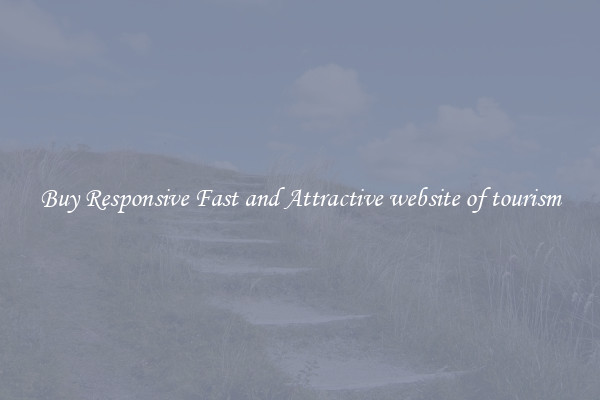 Buy Responsive Fast and Attractive website of tourism